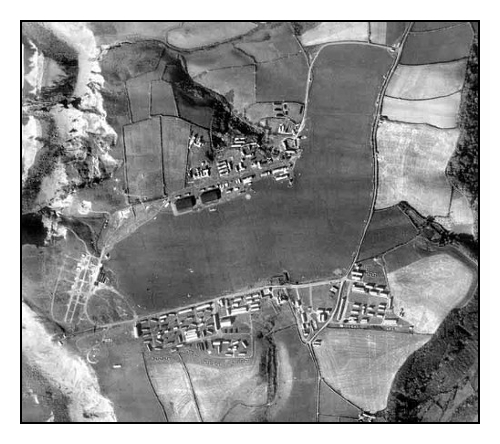 Bude Airfield from the air