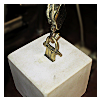 Lewis installed in a Perfect Ashlar